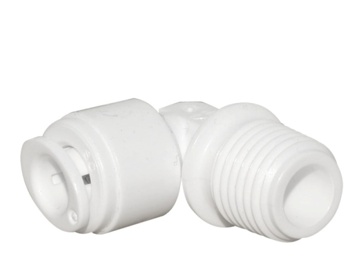 Кутник Aquafilter AQ-A5ME5-W 3/8"NPT х 3/8"QC різьба-трубка - 1