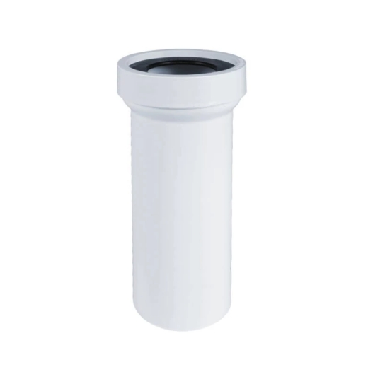 STY-530-E-H Насадка для підключення туалету  DN110, пряма, довга - 1