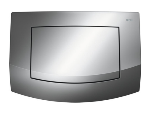 Панель змиву для унітазу TECEambia 9240126 одинарна хром глянцевий - 1