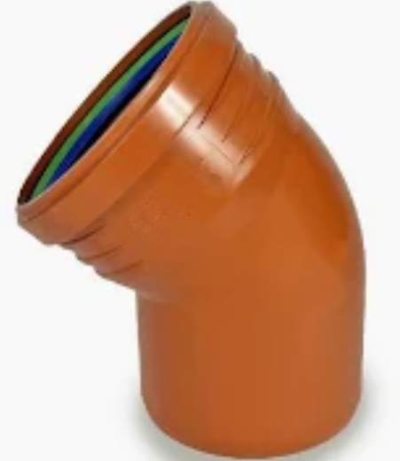 6547881 Коліно ASG Esterno 160х45° (уп.6) - 1