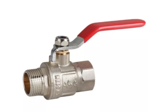 6552933 Кран кульовий 1/2" ЗВ ручка (ASG) (уп.96) - 1