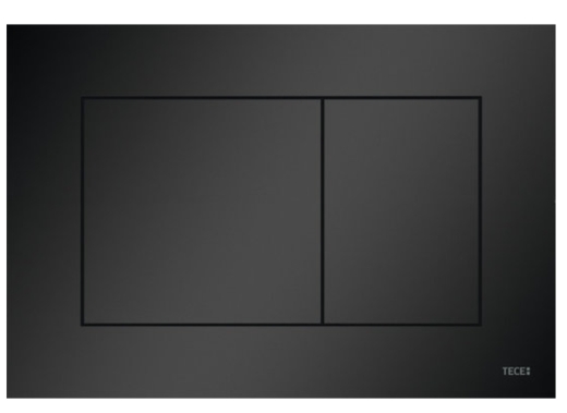 Панель змиву для унітазу TECEnow 9240407 подвійна чорна матова - 1