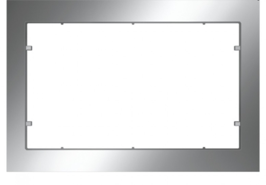 Монтажна рамка TECE 9240411 для панелей змиву хром глянцевий - 1