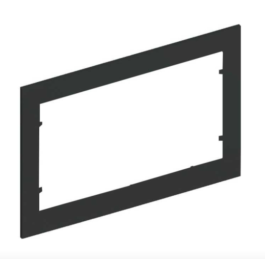 9240415	Рамка монтажна TECEnow, чорна - 1
