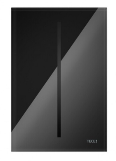 Панель змиву для пісуару TECEfilo 9242062 електронна чорне скло 230v - 1