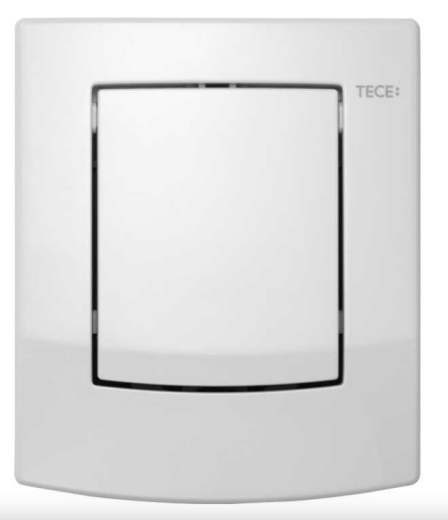 Панель змиву для пісуару TECEambia 9242140 з картриджем біла антибактеріальна - 1