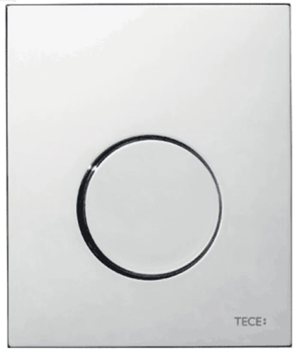 Панель змиву для пісуару TECEloop 9242626 з картриджем хром глянцевий - 1