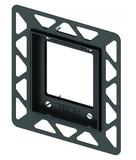 9242647	Рамка для монтажу панелей змиву TECEloop/TECEsquare врівень зі стіною, чорна - 1
