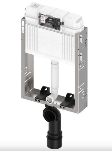 9370000	Бачок ТЕСЕbox для підвісного унітазу з фронтальним розташуванням панелі змиву, висотою 820м - 1