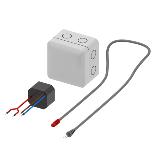 Комплект для підключення живлення TECElux 9660002 для скляної панелі змиву - 1