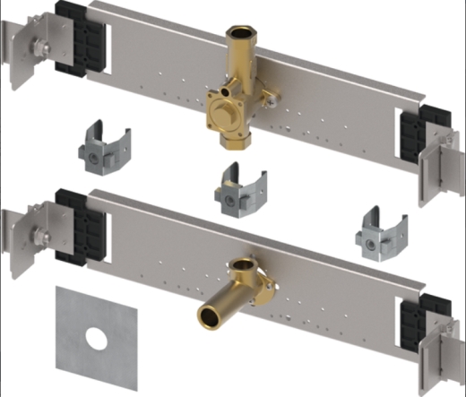 9820076	Комплект підключення пісуару до модуля TECE - 1