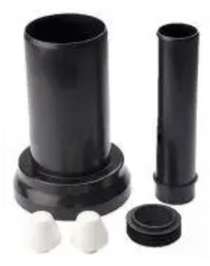 9820324	Набір патрубків TECE для підлогових унітазів - 1