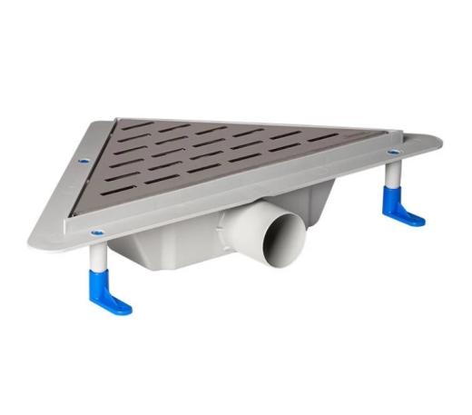 STY-MM Кутовий водовідвідний канал, решітка матова Медіум - 1