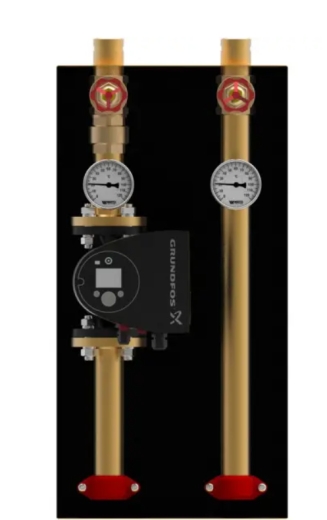 Насосна група MEGA до 1МВт зі змішуючим вузлом без насоса в теплоізоляції НГ-62 - 1