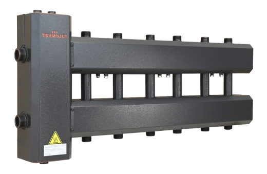 К62ВH125 (200) Колектор в теплоізоляції 6+1 вгору+вниз (старий арт.СК-372.125) (72кВт) - 1