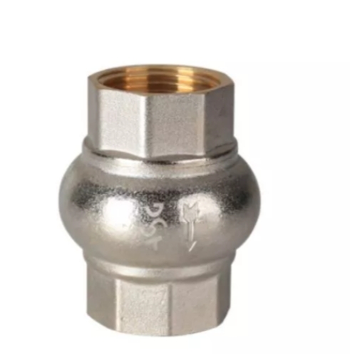 6554302 Клапан зворотній 1/2" нікель (ASG+)(уп.120) - 1