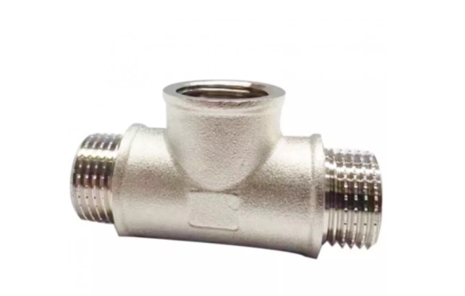 6554385 Трійник 1/2" ЗВЗ нікель (ASG)(уп.140) - 1