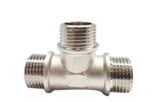 6554386 Трійник 1/2" ЗЗЗ нікель (ASG)(уп.140) - 1