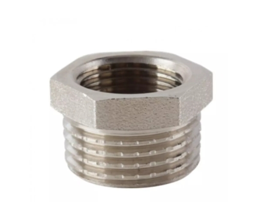 6554412 Футорка 1/2"х1/4" нікель (ASG)(уп.800) - 1