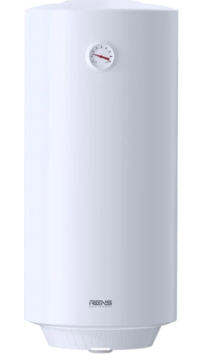 6556983 Бойлер круглий,  80л, 1500Вт, мокрий тен, біла панель, RE80-15W (RENS) COMFORT - 1