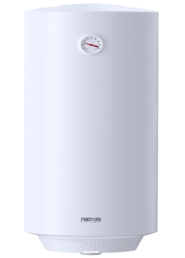 6556988 Бойлер круглий, 100л, 2000Вт, мокрий тен, біла панель, RE100-20W (RENS) COMFORT - 1