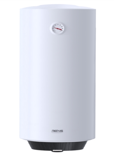 6557000 Бойлер круглий, 100л, 2000Вт, мокрий тен, чорна панель, RE100-20B (RENS) COMFORT - 1