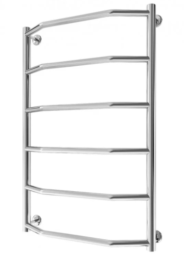 1.075.048849.BM Рушникосушка INOX Трапеція  770х530/500 чорний мат - 1