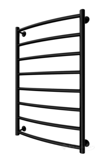 1.1.0109.01.BM Рушникосушка Класік  900х530/500 чорний мат - 1