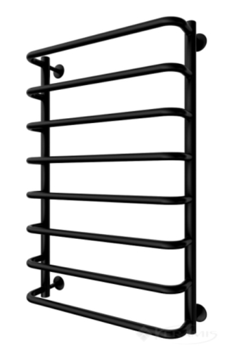 1.1.0207.01.BM Рушникосушка Стандарт  800х530/500 чорний мат - 1