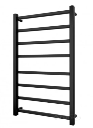 1.2.0600.03.BM Рушникосушка Токіо  800х530/500 чорний мат - 1