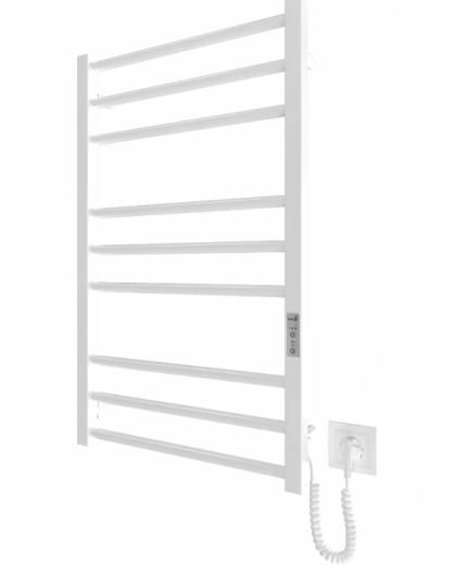 2.2.1608.03.WG Рушникосушка Преміум Класік-I  800х500/80 електр. TR К білий глянець - 1