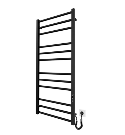 2.2.1610.03.BM Рушникосушка Преміум Класік-I 1100х500/80 електр. TR К чорний мат - 1