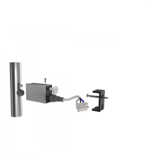 3.0.0900.0.P Комплект прихов.підкл шнура 25х50 під круглий стояк - 1