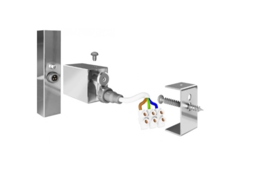 3.0.1000.0.P Комплект прихованого підключення під профільний стояк - 1