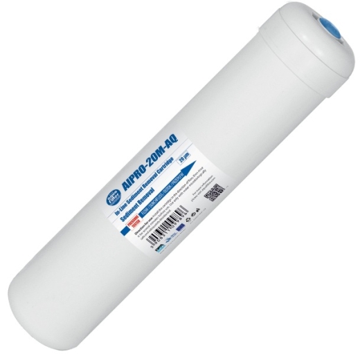 Картридж Aquafilter AIPRO-20M-AQ 2.5"х12" полипропиленовый в корпусе 5мкм подключение 1/4"NPT - 1