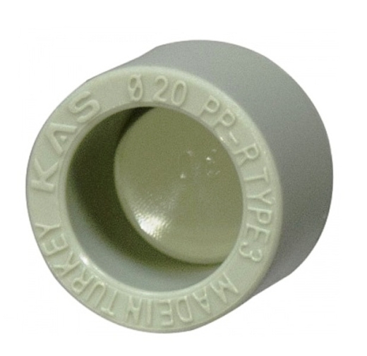 Заглушка PP-R KAS 9618050 50 мм - 1