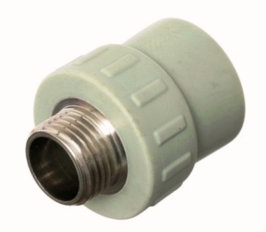 Муфта PP-R із зовнішньою різьбою KAS 9623001 20х1/2" - 1