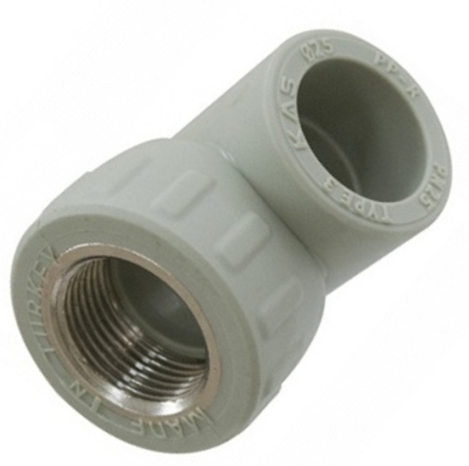 Кутник PP-R 90° з внутрішньою різьбою KAS 9624003 25х1/2" - 1