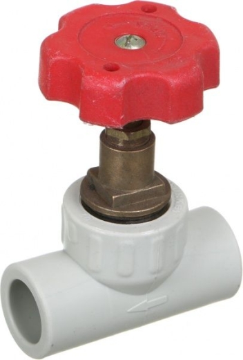Кран вентильний PP-R KAS 9633676 20мм - 1