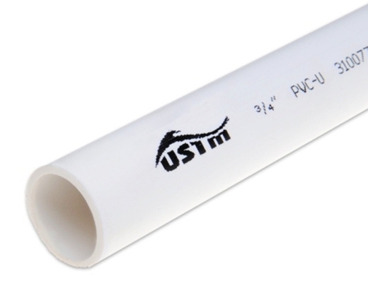 Труба ПВХ USTM 310057 SCH40 1/2"х2.77мм 3м - 1