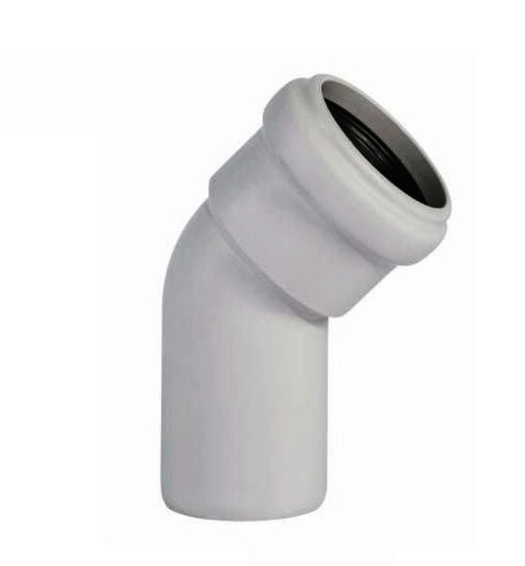 Колено канализационное внутреннее бесшумное Ostendorf Skolan 332110 ПП 50 мм 30° - 1