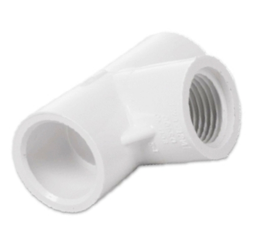 Трійник ПВХ з внутрішньою різьбою USTM 31455 1/2" - 1