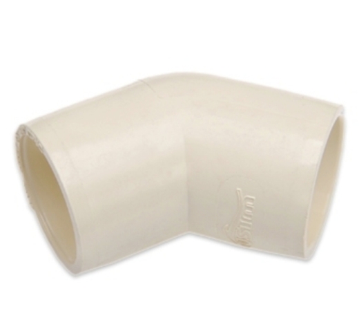 Кутник ХПВХ 45° USTM 1/2"  50605 - 1
