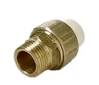 Перехідник метал-ХПВХ із зовнішньою різьбою USTM  1/2" 550405 - 1