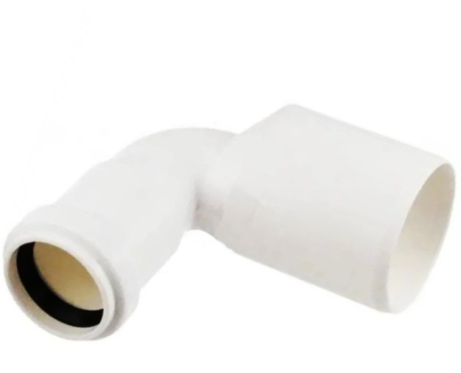 Редукція каналізаційна внутрішня Plastimex Р5032 кутова ПП 50х32мм 90° - 1