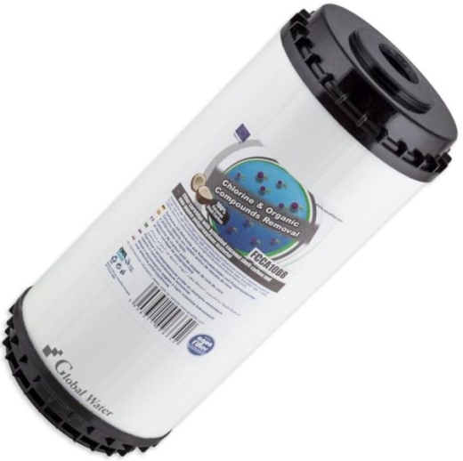 Картридж Aquafilter FCCA10BB 4.5"х10" з активованим вугіллям - 1
