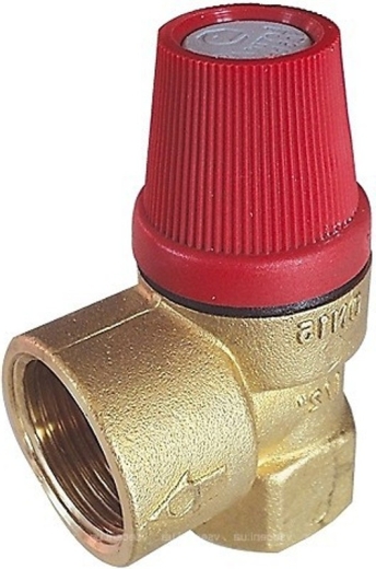 Клапан запобіжний HERZ 1261301 з діафрагмою PN6 DN15 1/2" - 1