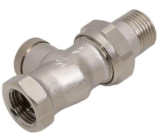 Клапан радіаторний HERZ 1372341 зворотній прохідний RL-1 DN15 1/2" - 1