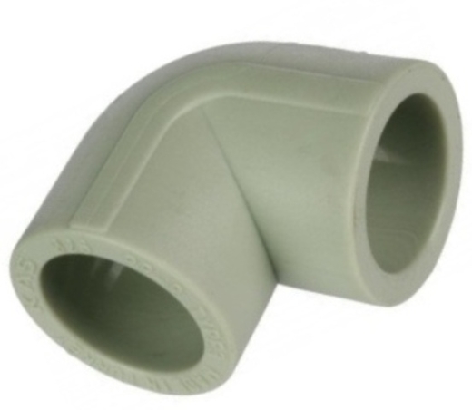 Уголок PP-R 90° KAS 9613075 75 мм - 1