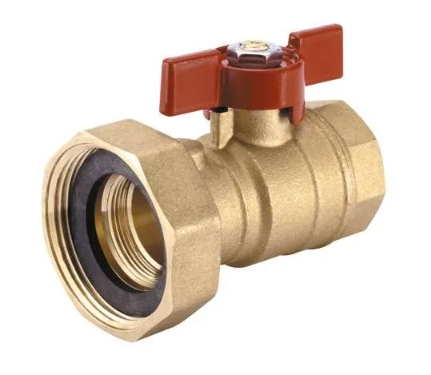 Кран кульовий до насосу IVR 380 з накидною гайкою 1"х1"1/2ВВ - 1